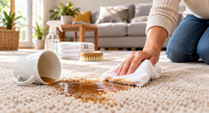 how to clean carpet stains